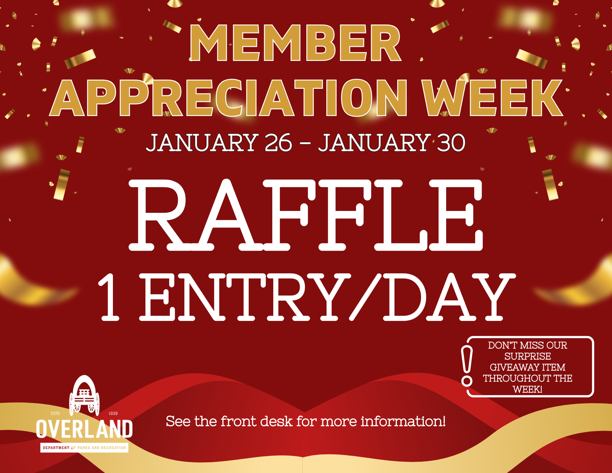 MAW 2026 Raffle Daily Entry